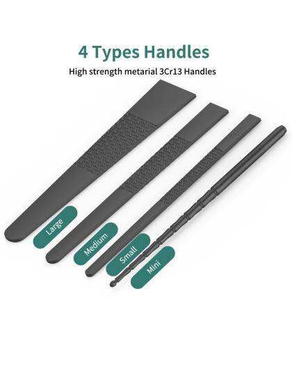 Pedicure Knife Set, 9 Types Replaceable Blades Pedicure Tool Ingrown Toenail Removal Blades Kit, Foot Callus Corn Dead Skin and Hard Skin Removal Tool for Feet